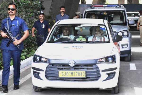 HM Amit Shah takes a 'Bharat Taxi' ride; driver recalls interaction with leaders