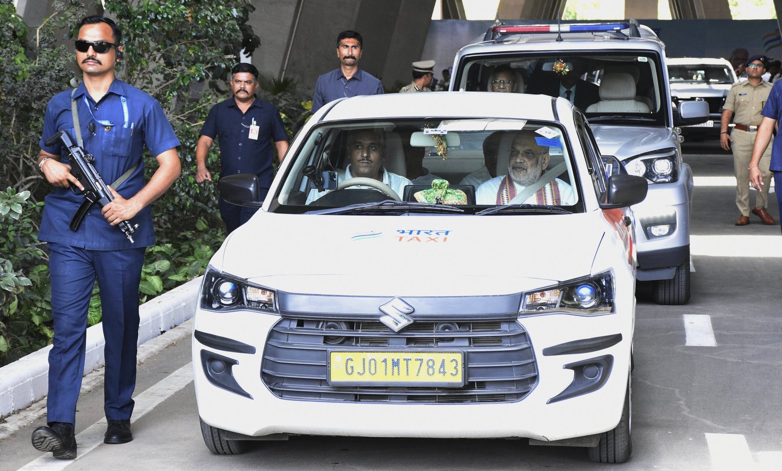 HM Amit Shah takes a 'Bharat Taxi' ride; driver recalls interaction with leaders