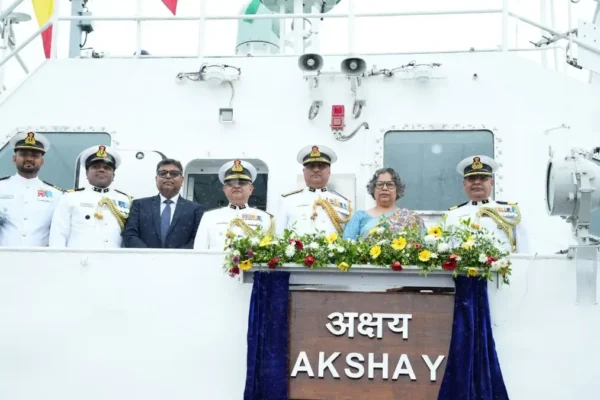 ICGS Akshay Commissioned into Bharatiya Tatrakshak Fleet
