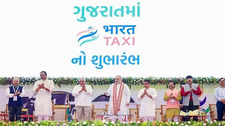 Union Home Minister and Minister of Cooperation Amit Shah today launched Bharat Taxi for Gujarat from Gandhinagar; services begin in all major cities of Gujarat including Ahmedabad, Surat and Rajkot across two-wheeler, auto and four-wheeler categories