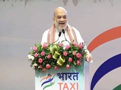 Union Minister Amit Shah inaugurates 'Bharat Taxi' in Gujarat, calls drivers "Saarthis" under cooperative model