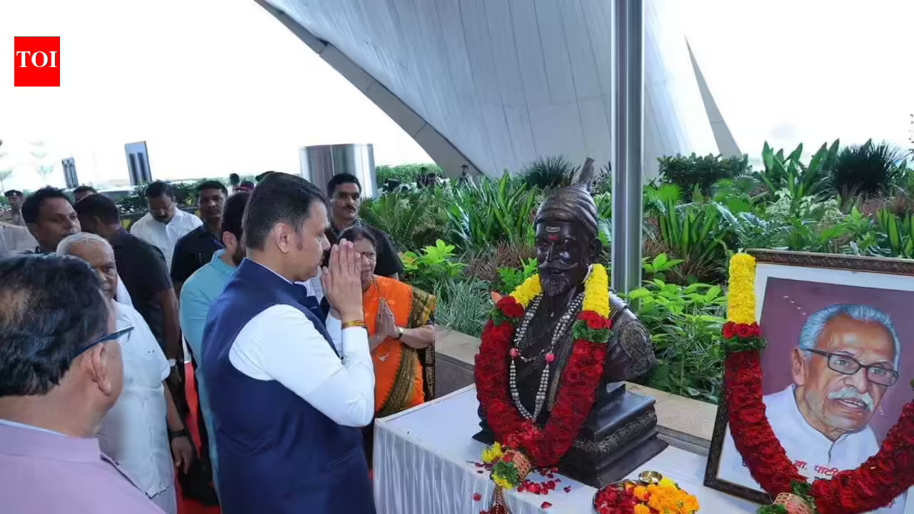Fadnavis flags off Bharat Taxi service at Navi Mumbai airport | Mumbai News
