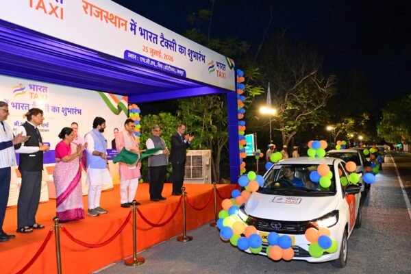Bharat Taxi represents transformational change in cooperative sector, says MoS Mohol as Raj CM launches taxi services in Jaipur