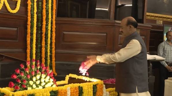 LS Speaker Om Birla Pays Tribute to Lokmanya Tilak
