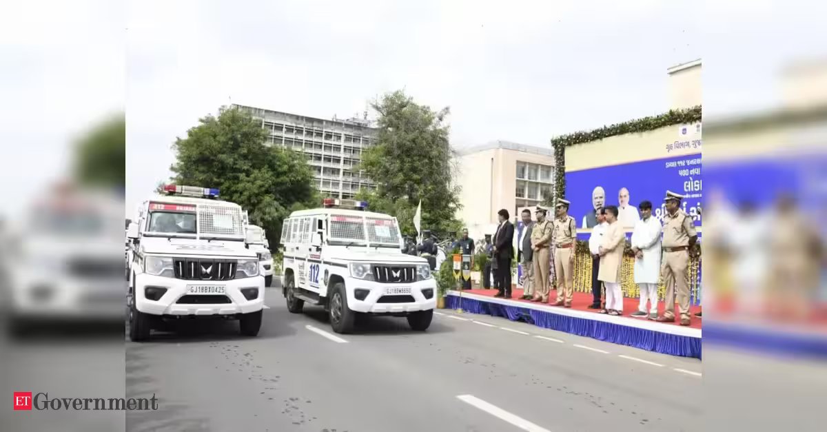 Gujarat Expands Police Fleet to 1,000 '112-Janrakshak' Vehicles for Emergency Response, ETGovernment