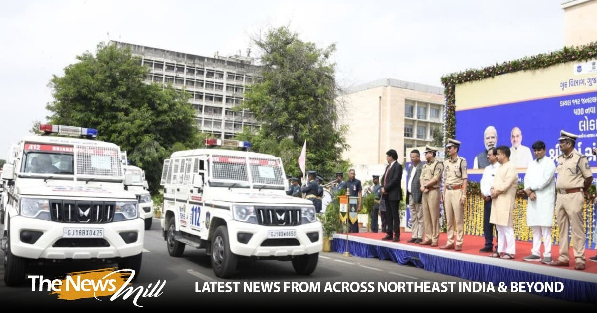 Gujarat deputy CM launches 500 new 112-Janrakshak emergency vehicles