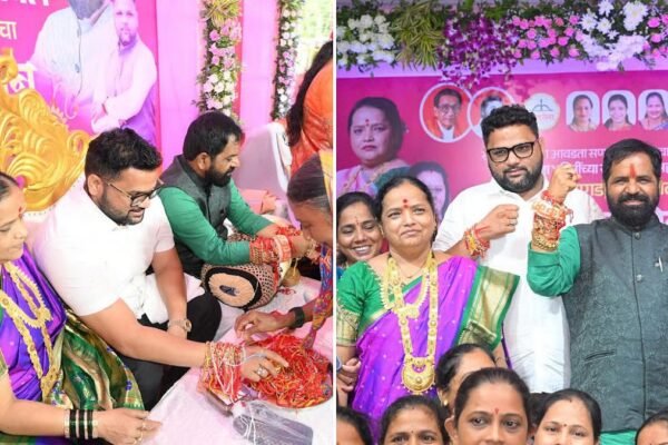 Over 10,000 Women Attend Raksha Bandhan Celebration At Bharat Gogawale’s Shivneri Residence In Mahad